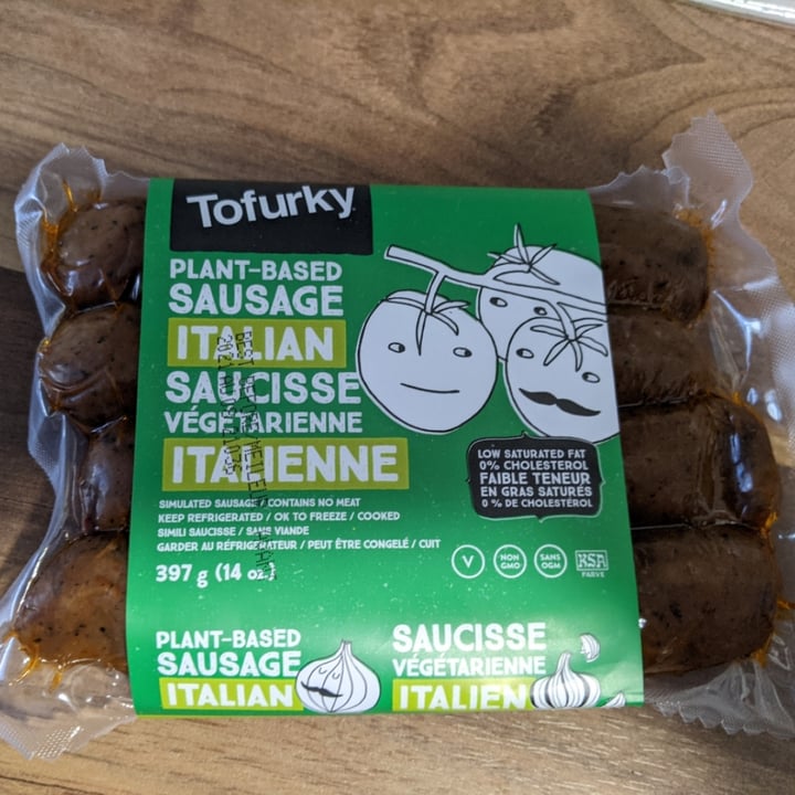 Tofurky Plantbased Sausages Italian Review abillion