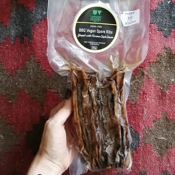 photo of Urban Vegan BBQ Vegan Spare Ribs Glazed with Korean style Sauce shared by @janawinters on  17 Nov 2020 - review