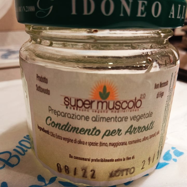 photo of Supermuscolo Condimento Per Arrosti shared by @marcommont on  02 Oct 2022 - review