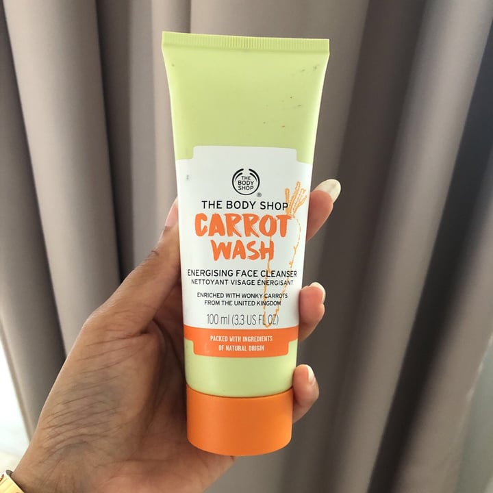 photo of The Body Shop Carrot Wash Energizing Face Cleanser shared by @healthywithakriti on  27 Nov 2019 - review