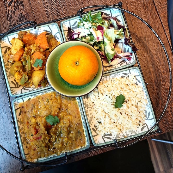 photo of Green House Indian thali shared by @ggiadap on  16 Nov 2021 - review