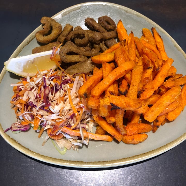 photo of Bamboo Plant Power - Plant Based Vegan Restaurant Calamari & Slaw shared by @capetownmatt on  13 Dec 2019 - review