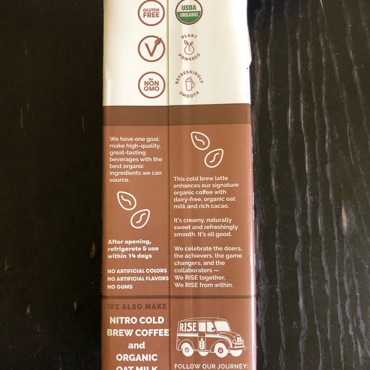 review photo of Rise Nitro Brewing Co. Oatmilk Mocha shared by @ito-bearito on 19 Apr 2022 - review