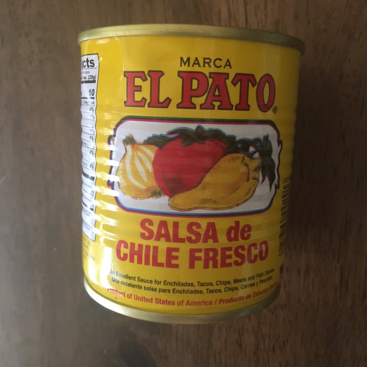 photo of El Pato Brand Salsa de Chile Fresco shared by @emmc1 on  05 Sep 2020 - review