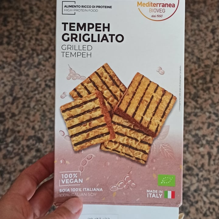 photo of Mediterranea BioVeg Tempeh Grigliato shared by @greta94 on  17 Jun 2022 - review