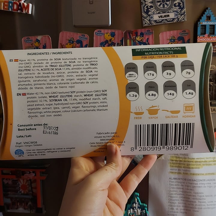 review photo of Vegan Nutrition Lonchas Veganas Estilo Bacon shared by @carlasofia on 12 Jan 2021 - review
