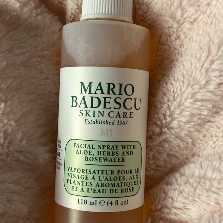 review photo of Mario Badescu Facial Spray with Aloe Herbs and Rosewater shared by @mitzu116 on 19 Apr 2022 - review