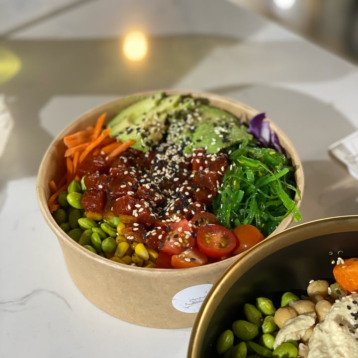 photo of The Plant Food Watermelon Poke Bowl shared by @peasfulpea on  30 Dec 2021 - review