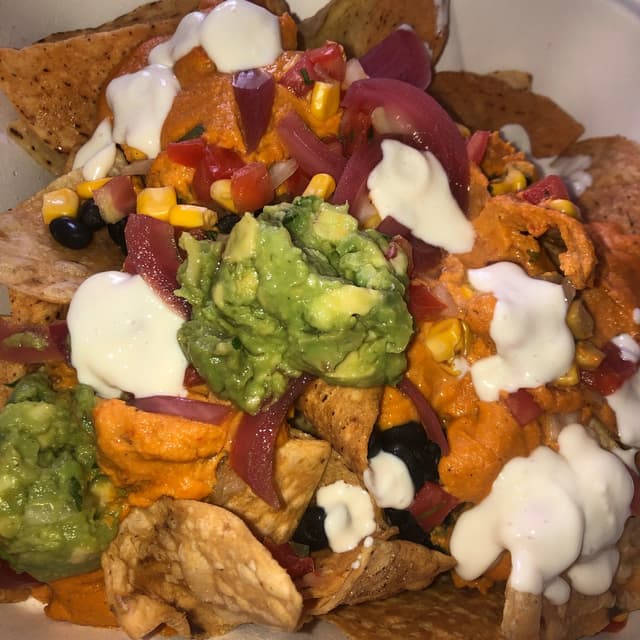 Foto del piatto “Howlin’ Nachos”
