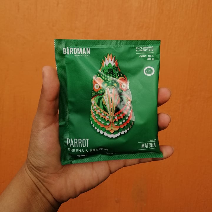photo of Birdman Parrot Greens & Protein Matcha shared by @dannydaniela on  04 Sep 2020 - review