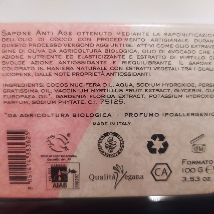 review photo of Alkemilla Sapone Solido shared by @valengel on 29 Mar 2022 - review