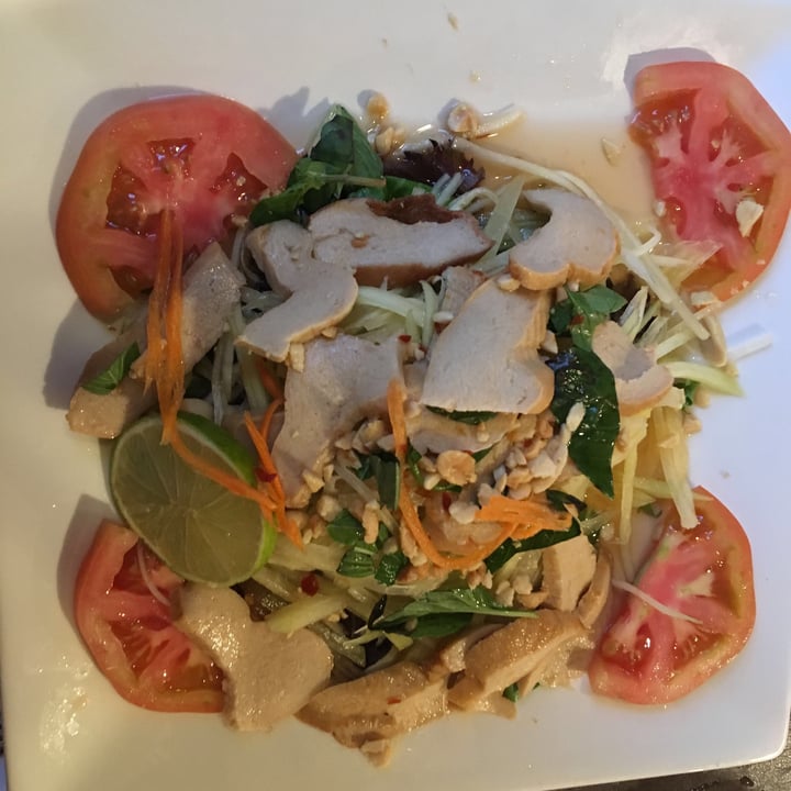 photo of My Thai Vegan Cafe Papaya Salad shared by @annieo on  12 Aug 2018 - review