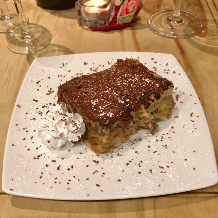 photo of Sora Lella Vegan Roman Restaurant Tiramisu shared by @katelouisepowell on  05 Dec 2019 - review