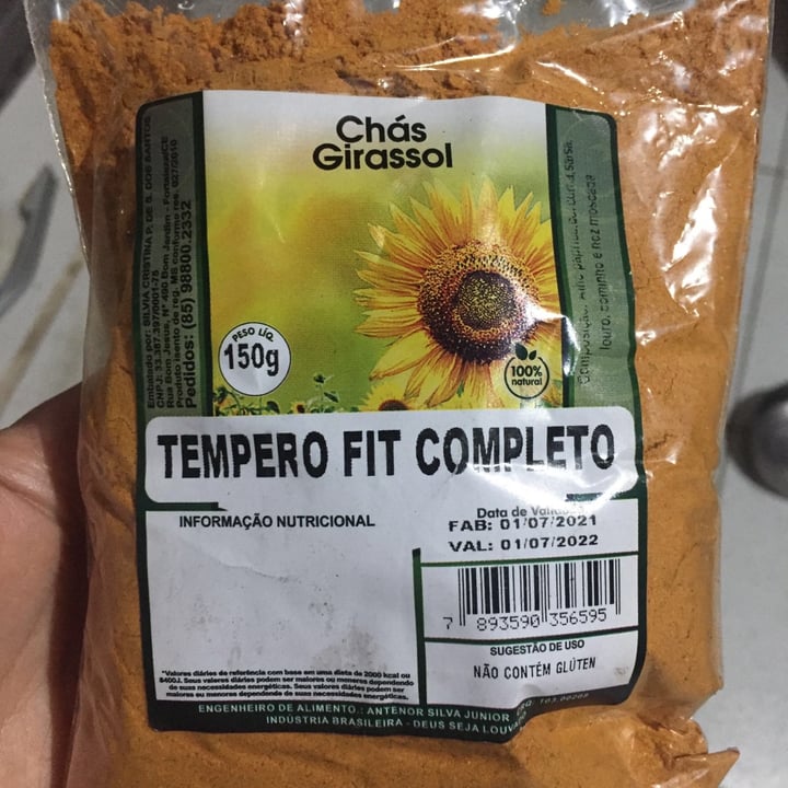 photo of Chás girassol Tempero Fit Completo shared by @maghally on  26 Sep 2021 - review