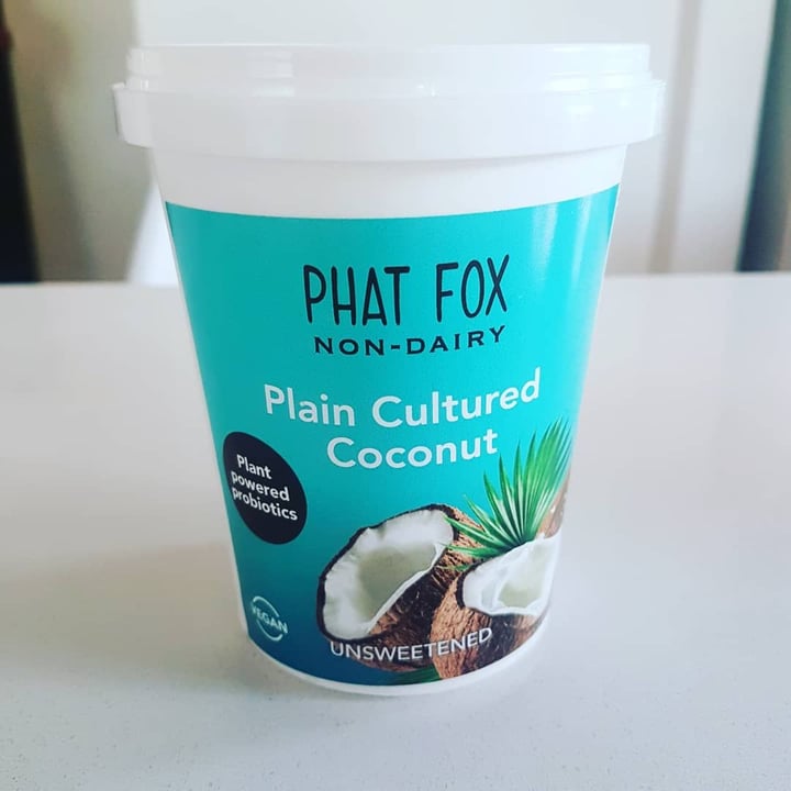 review photo of Phat Fox Plain Cultured coconut shared by @boardroomhippie on 17 Feb 2020 - review