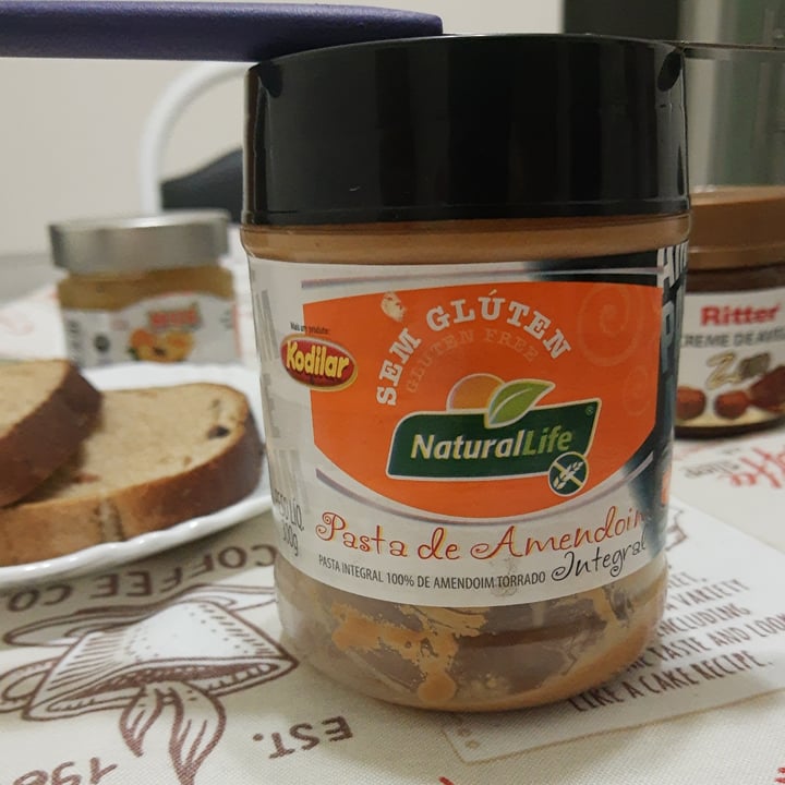 photo of NaturalLife Pasta de amendoim integral shared by @erossi on  28 Apr 2022 - review