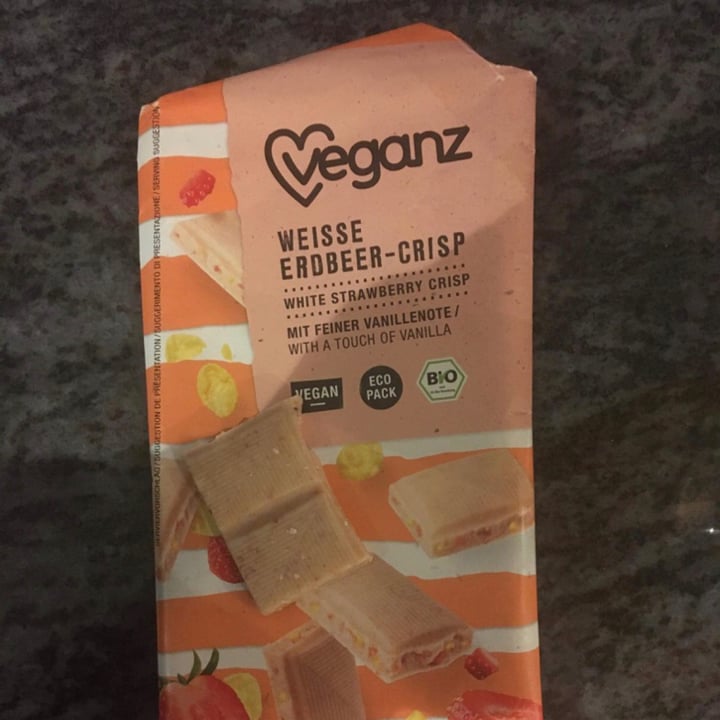 photo of Veganz Weiße Erdbeer-Crisp (White Strawberry Crisp) shared by @charlouise on  27 Feb 2021 - review
