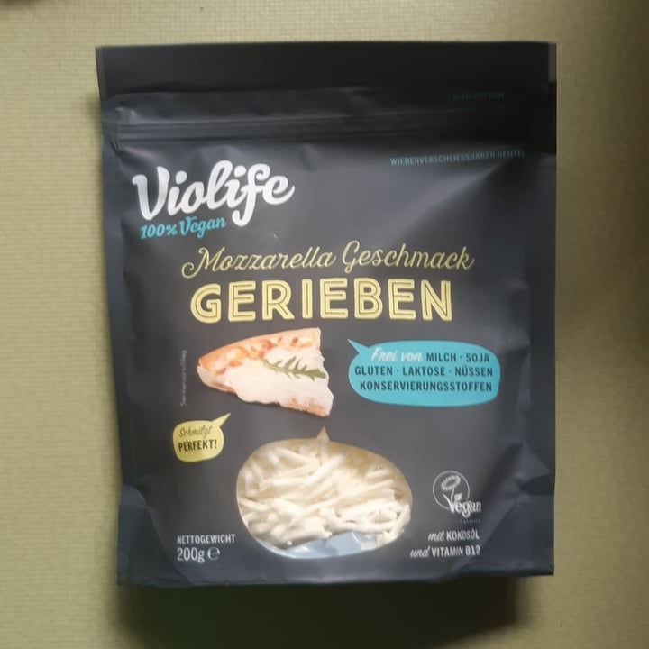 photo of Violife Mozzarella Geschmack Gerieben shared by @sara4theanimals on  05 Nov 2022 - review