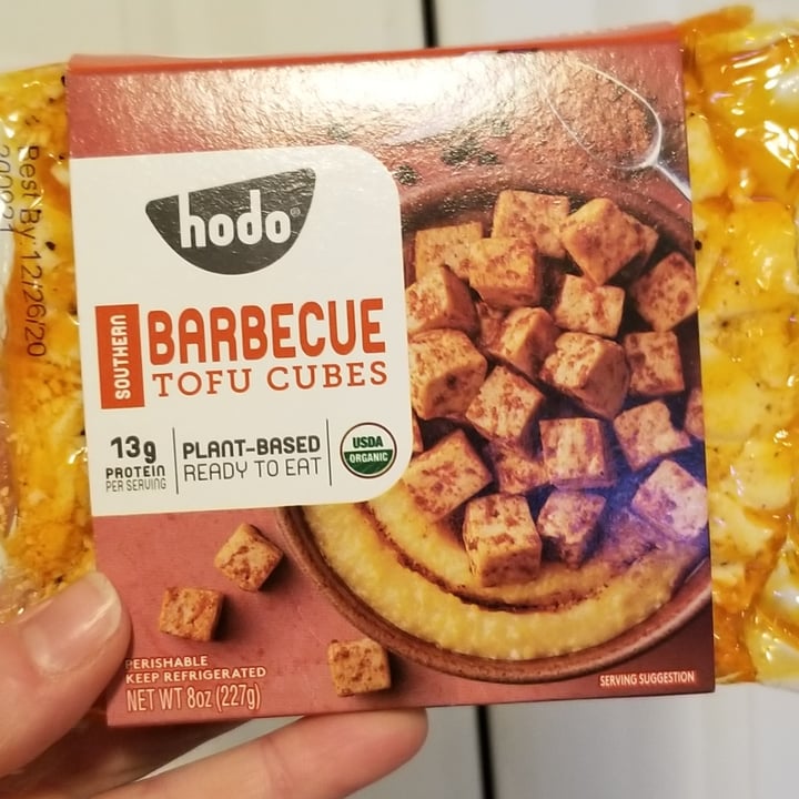 photo of Hodo Southern Barbecue Tofu Cubes shared by @jonedoe007 on  22 Dec 2020 - review