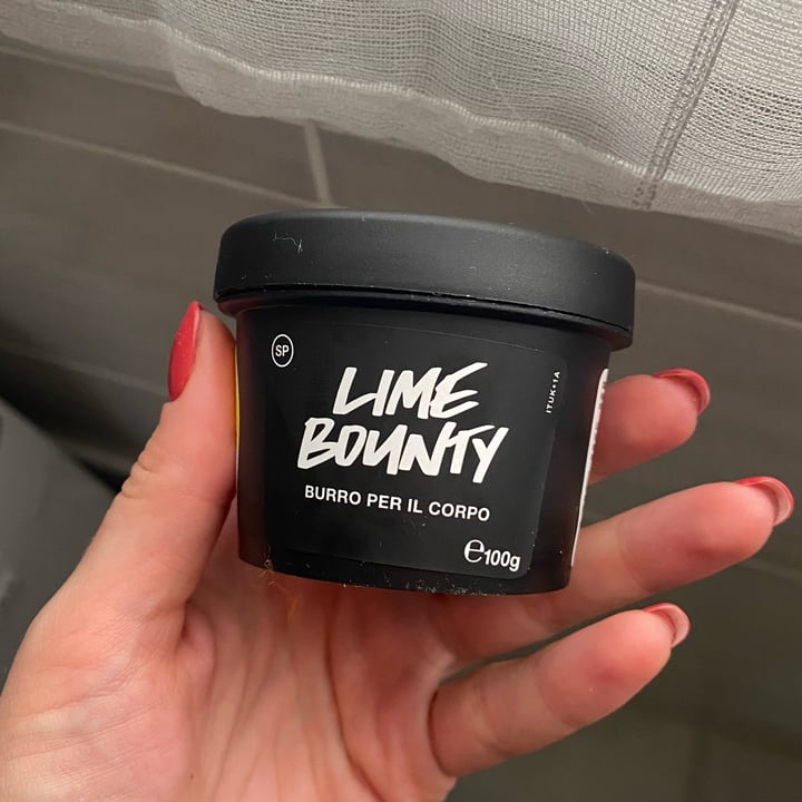 photo of LUSH Fresh Handmade Cosmetics Burro Per Il Corpo Lime Bounty shared by @martimollylucytonina on  02 Oct 2022 - review