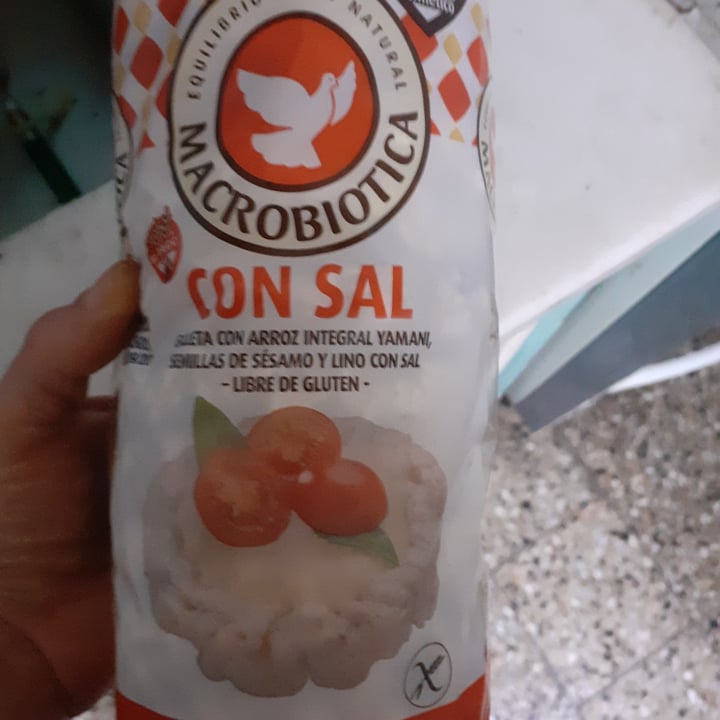 review photo of Macrobiotica Macrobiotica Galletas De Arroz Con Sal shared by @unmarcianovegano on 11 Oct 2020 - review