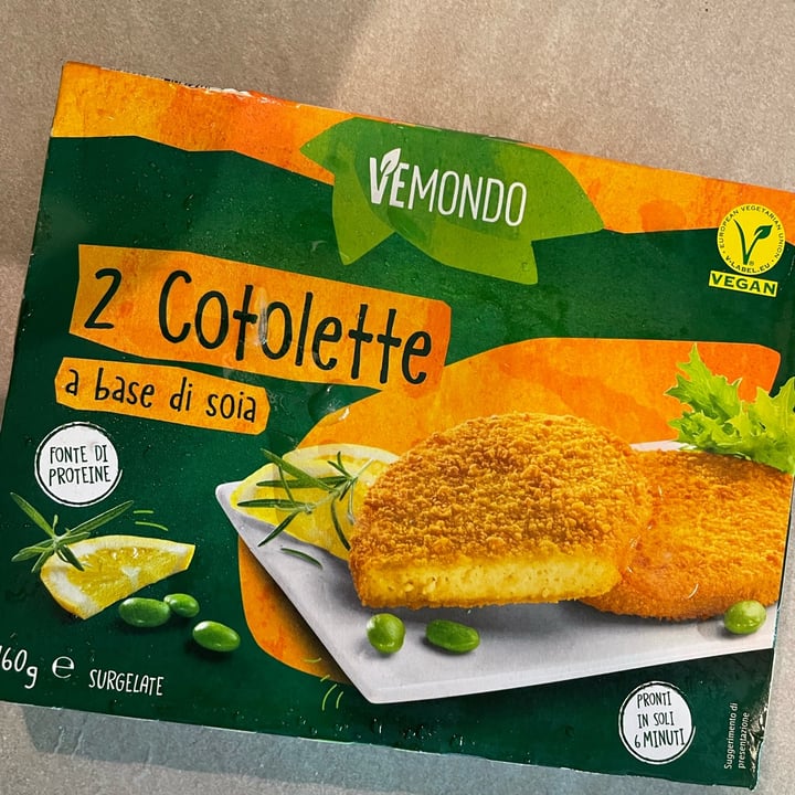 photo of Vemondo  2 Cotolette a Base di Soia shared by @machecavolocucino on  03 Sep 2022 - review