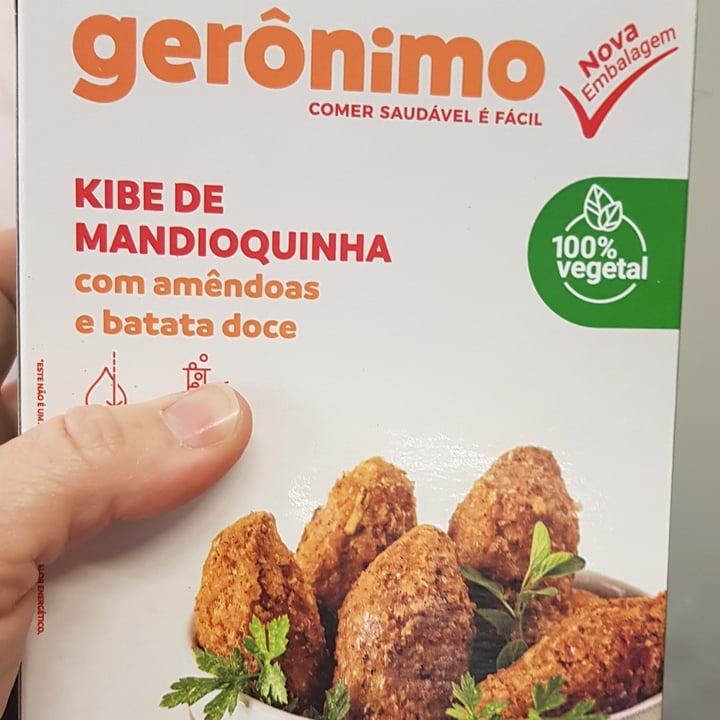 photo of Gerônimo Kibe de Mandioquinha Com Amêndoas E Batata Doce shared by @amanti-cozinhavegana on  30 Sep 2022 - review