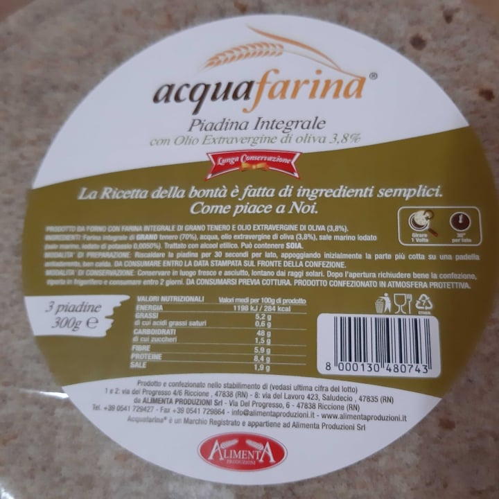 photo of Amatista Alimentacion Consciente Prepizzas Integrales shared by @gemmaveg on  29 May 2021 - review