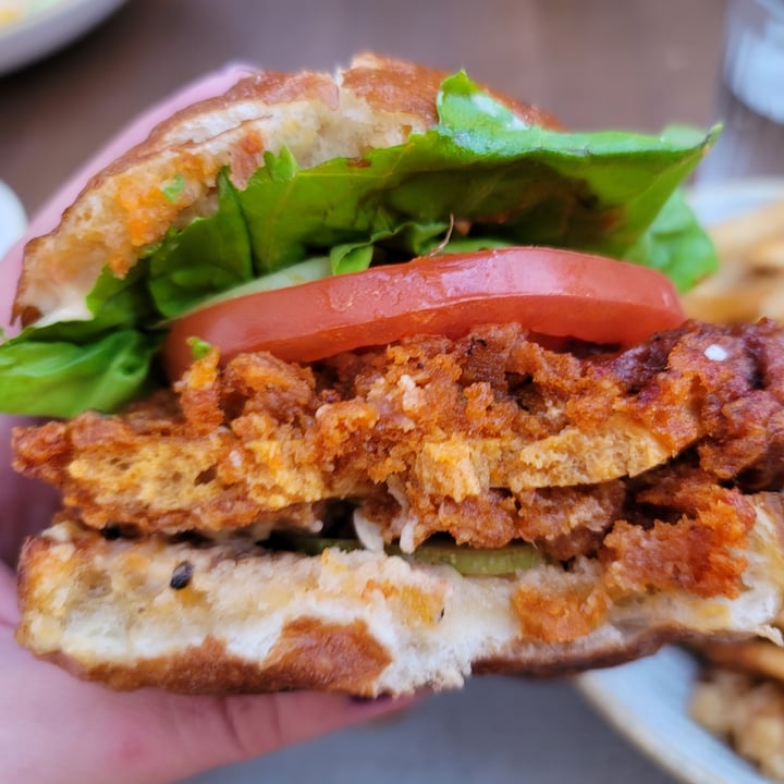 photo of Vegan Street Nashville Chickn Burger shared by @sleekitty on  02 Oct 2022 - review