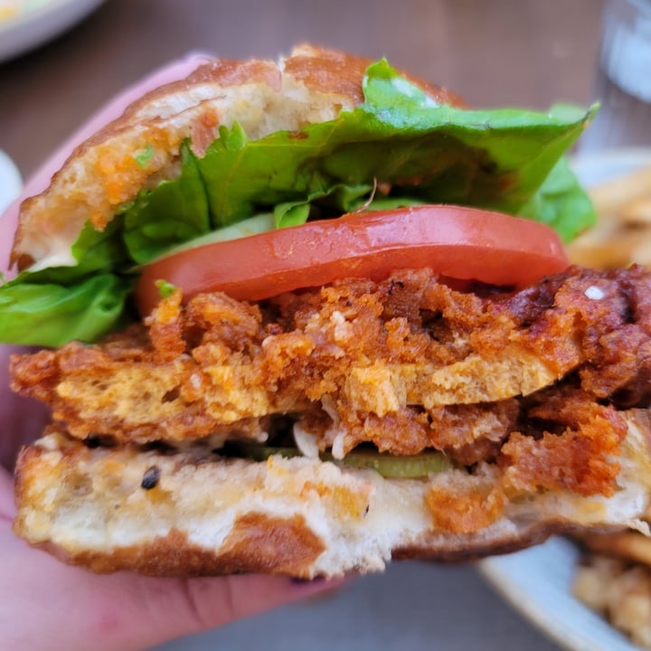 review photo of Vegan Street Nashville Chickn Burger shared by @sleekitty on 02 Oct 2022 - review