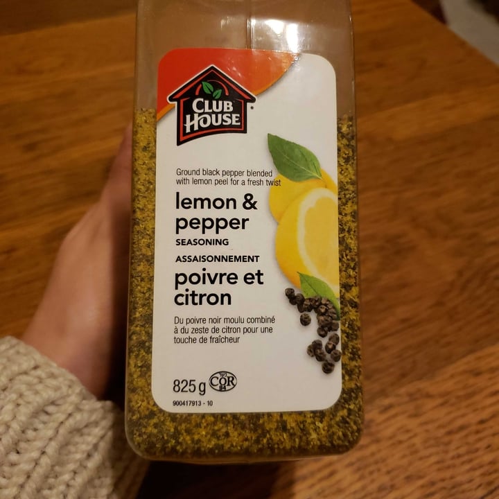 photo of Club House Lemon & Pepper seasoning shared by @andro- on  19 Dec 2021 - review