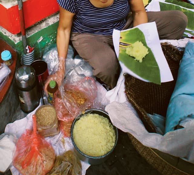 Photo of the dish “bean sticky rice”