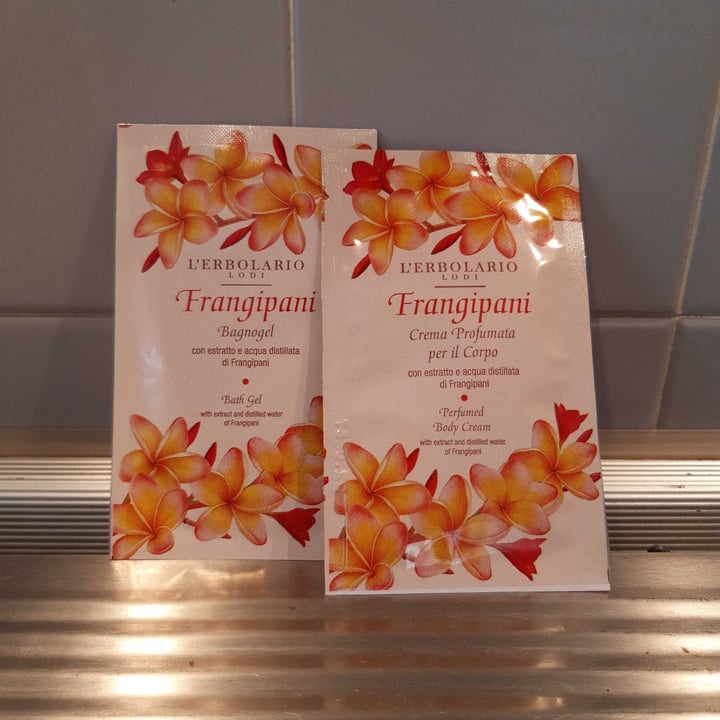 photo of L’Erbolario bagnogel frangipani shared by @alessandrafree on  24 Oct 2022 - review