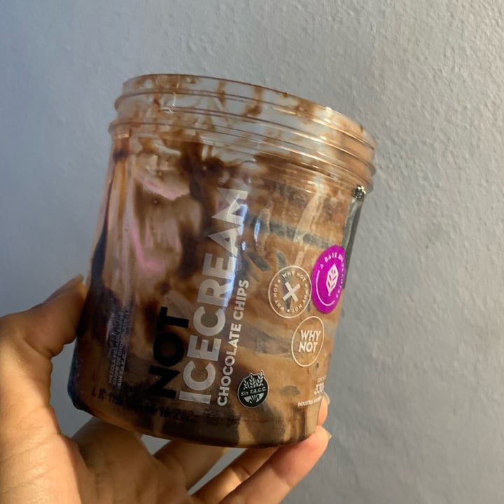 photo of NotCo Not Icecream Chocolate Chips shared by @cozyandhandmade on  08 Dec 2021 - review