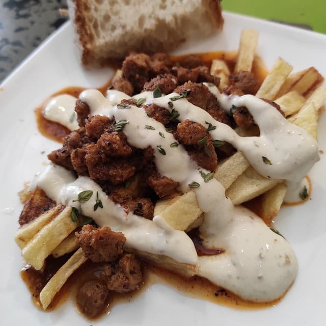 Photo of the dish “Zorza vegana”