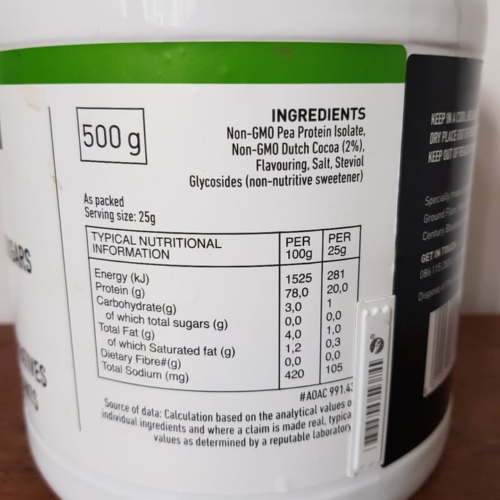 photo of Kauai Plant Protein Cocoa shared by @caitlingarvs on  30 Jul 2020 - review