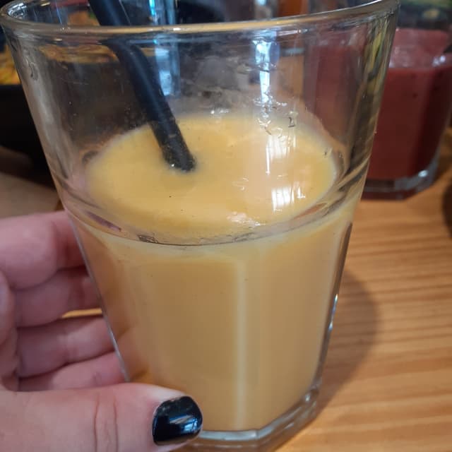 Foto del piatto “Zumo De Froitas Mango, Mazán, Piña”
