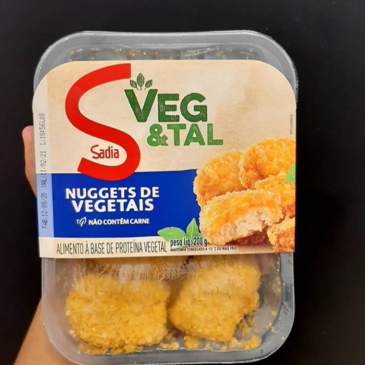 review photo of Sadia Nuggets de Vegetais shared by @danfigueiredo on 12 May 2022 - review