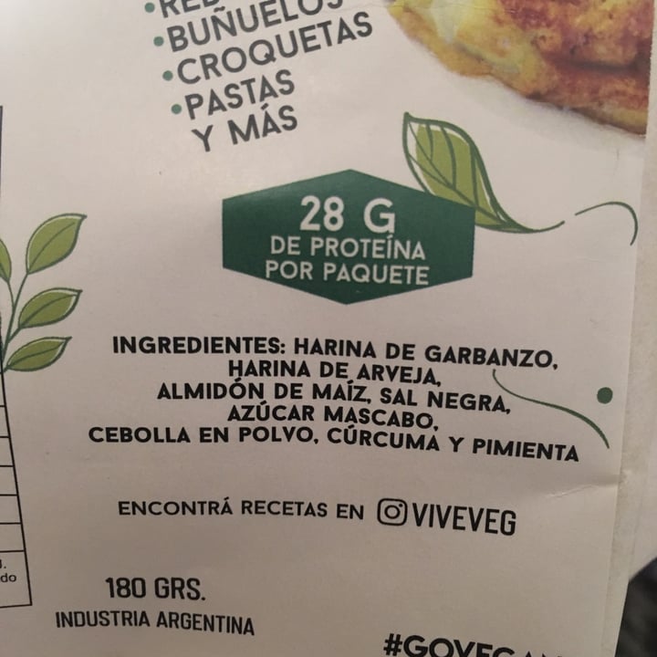 photo of Vive Veg Huevo Vegano shared by @marumarchetti on  28 Aug 2021 - review