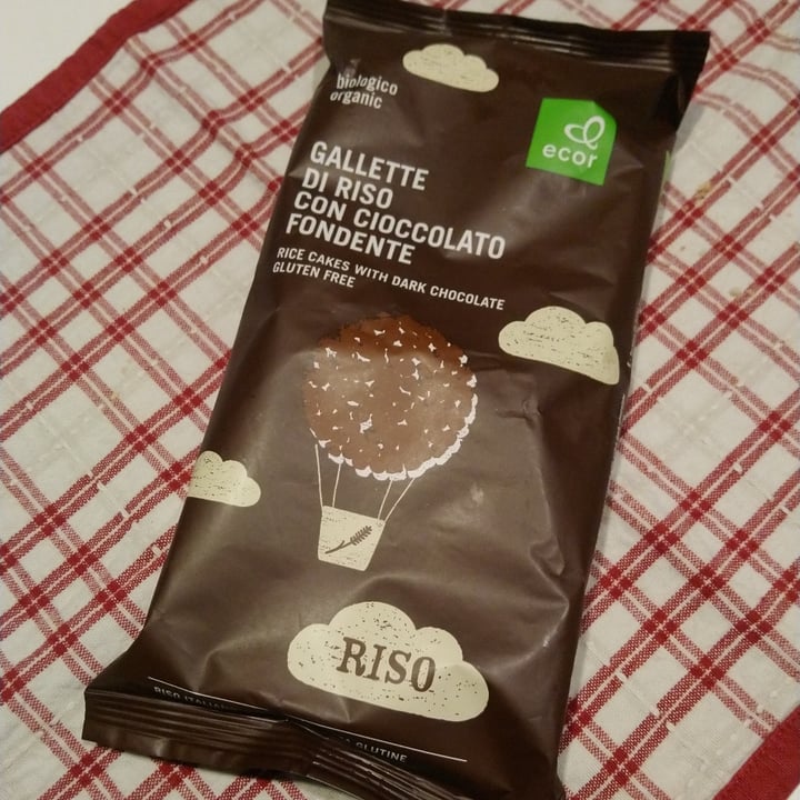 photo of Ecor Gallette di riso con cioccolato fondente shared by @v-stefanom on  20 Nov 2020 - review