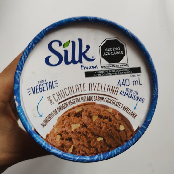 photo of Silk Helado silk frozen chocolate avellana shared by @nelly19 on  07 Aug 2021 - review