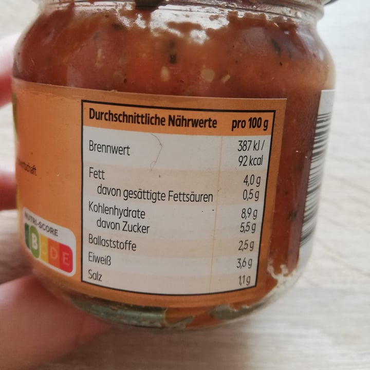 photo of Kaufland Take it Veggie Tomate-Hanf Bio-Aufstrich shared by @uckpa on  06 Jun 2022 - review
