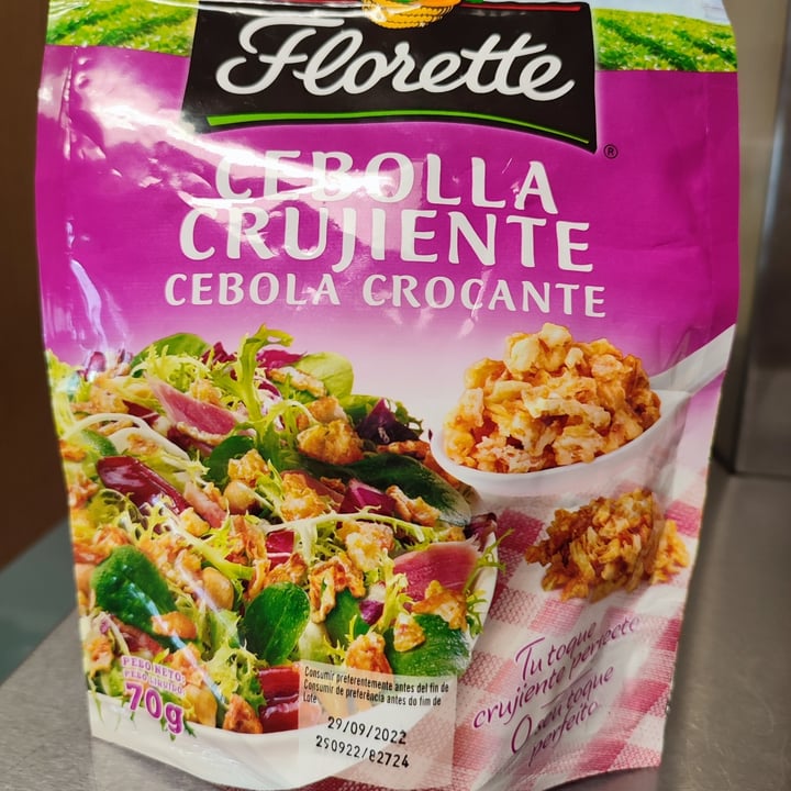 photo of Florette Cebolla Crujiente shared by @tiagocook92 on  10 Apr 2022 - review