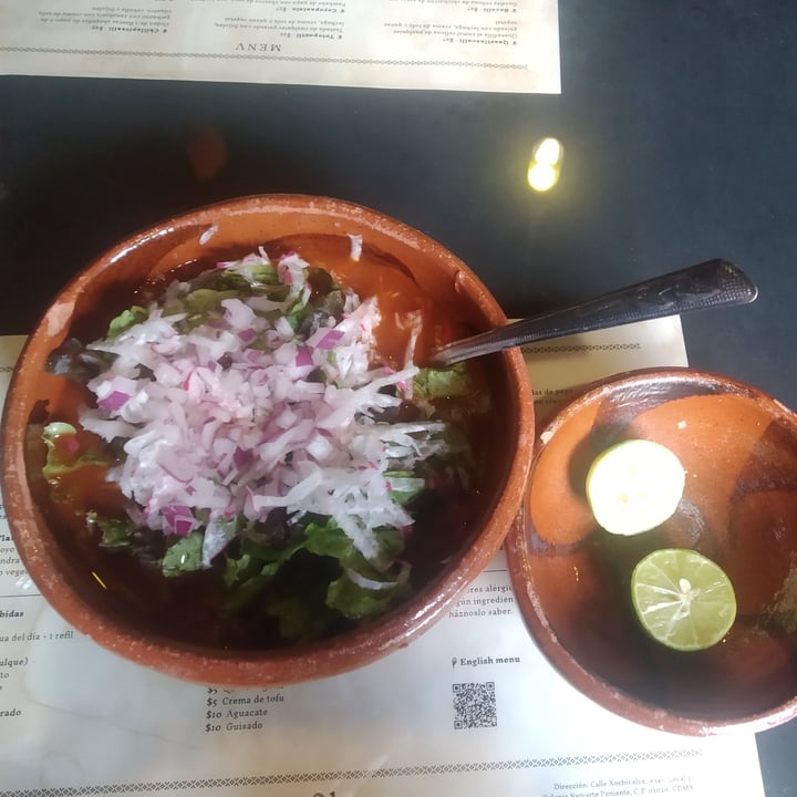 photo of Mictlan Antojitos Veganos Pozole shared by @maravwn on  17 May 2021 - review