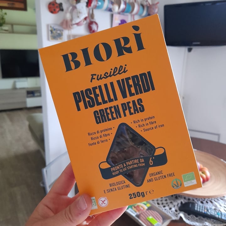 photo of Biori Fusilli Piselli Verdi Green Peas shared by @sarinaliv on  26 Jun 2022 - review