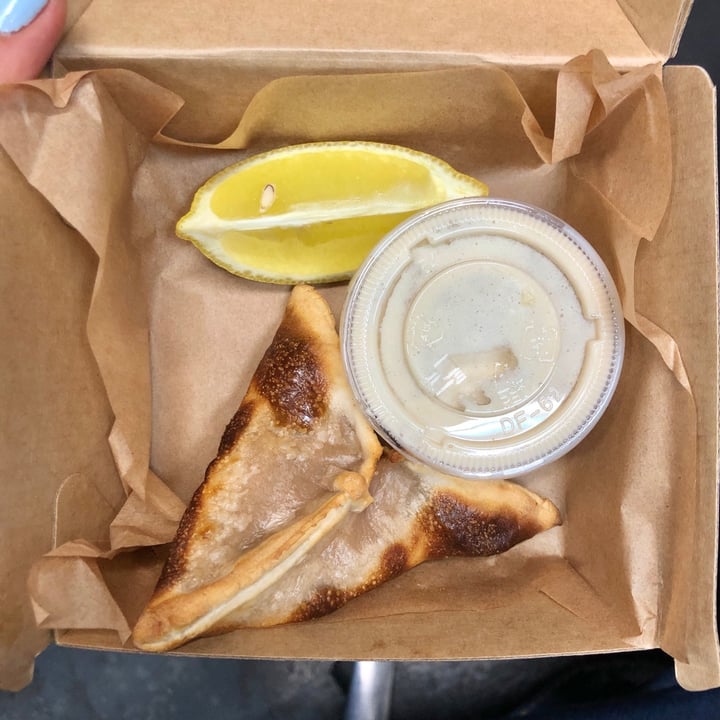photo of Vegan Lebanese Street Food Meat pie shared by @callyjoart on  20 Dec 2020 - review