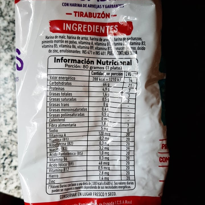 review photo of Matarazzo Mix de Legumbres Tirabuzon shared by @abrilmilena on 22 Jul 2021 - review
