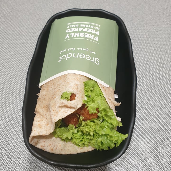 photo of GreenDot Westgate crunchy fillet wrap shared by @plantaepy on  02 Jul 2022 - review