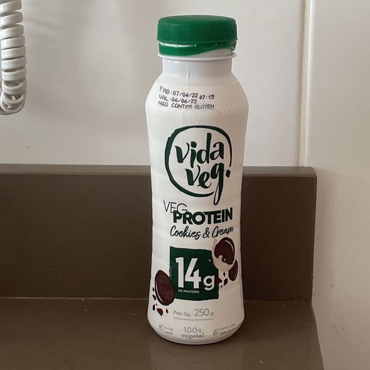 photo of Vida Veg Iogurte proteico sabor Cookies & Cream shared by @jsfmelo on  11 May 2022 - review