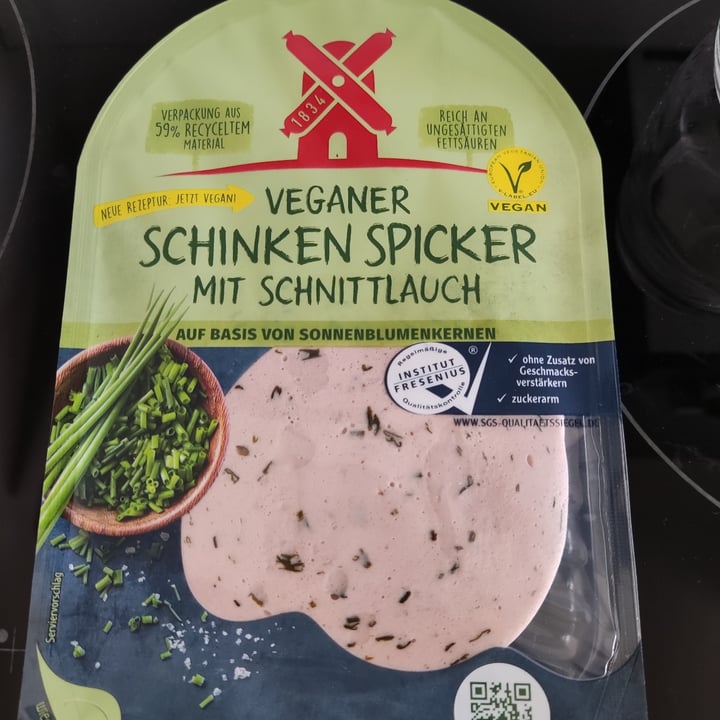 review photo of Rügenwalder Mühle Veganer Schinken Spicker Mit Schnittlauch shared by @smock on 14 May 2022 - review